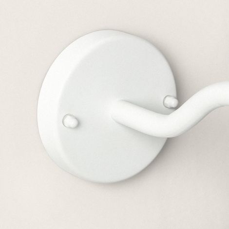 Wandleuchte Außen Aluminium Adaoua Weiß (1/5)