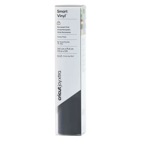 CRICUT SMART VINYL PERMANENT JOY XTRA 24,1X91,5CM 1 SHEET (BLACK)