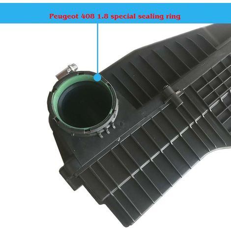 This is a rubber O-ring for the throttle body, compatible with Peugeot 408 1.8L. This seal ensures a tight seal between the throttle body and the intake manifold, thus preventing air leaks.