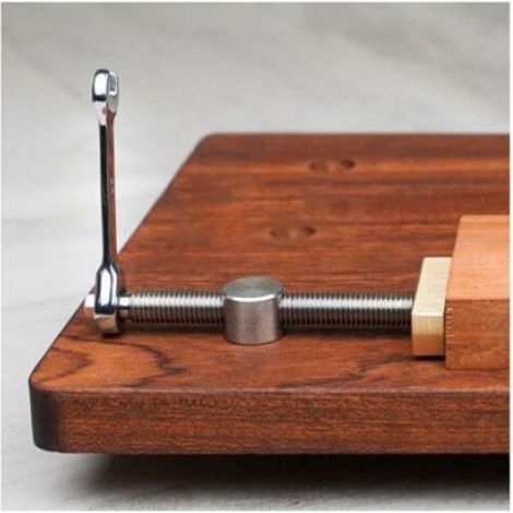 pince de serrage rapides pour établi de table avec 1 chien de banc pour trou de 20 mm, arrêt d'établi de positionnement et pin (1/5)