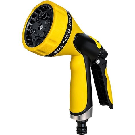 Ugello per tubo ad alte prestazioni, 10 modalità di irrigazione regolabili, spruzzatore robusto, per giardinaggio, patio, rubinetto, cortile, prato, giardino sul retro, piscina, cortile (1/5)