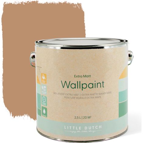 Little Dutch Wandfarbe Matt Pure Rust Orange 2,5L