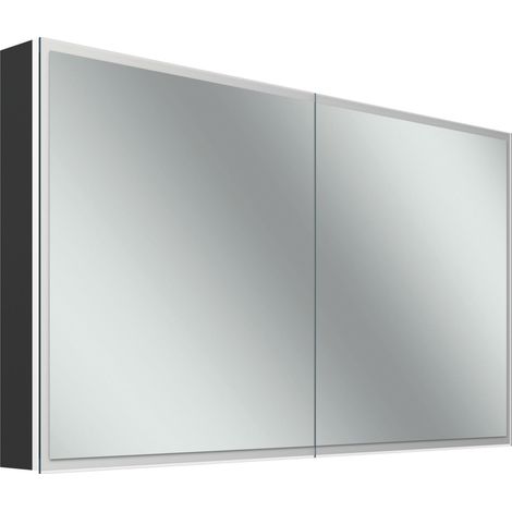 Armario con espejo Schneider GLOW D2W, 2 puertas 65/65cm, (1/5)