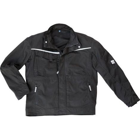 Excess Arbeitsjacke Champ, Gr. M, schwarz/schwarz (1/5)