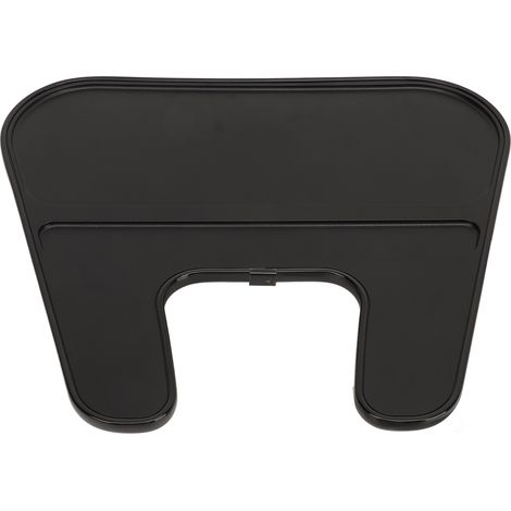 Tableau de volant multifonction pour Tesla Model 3 Y, organiseur d'espace entre sièges, support de plateau noir avec liseré noir, remplacement de vide-poche. (1/5)