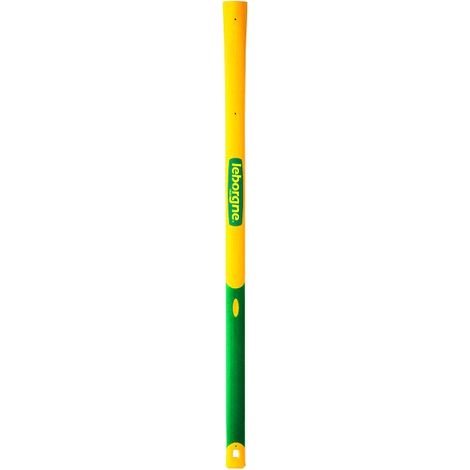 Leborgne – Manche tri-matière Novagrip 90 cm – Conception ergonomique pour réduction des vibrations – Compatible pioches à douille ronde – Pénétration rapide dans sols durs