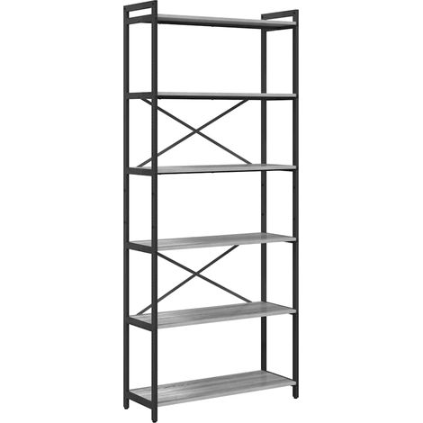 Maison Exclusive - Bücherregal Grau Sonoma 80 x 30 x 189,5 cm Hol