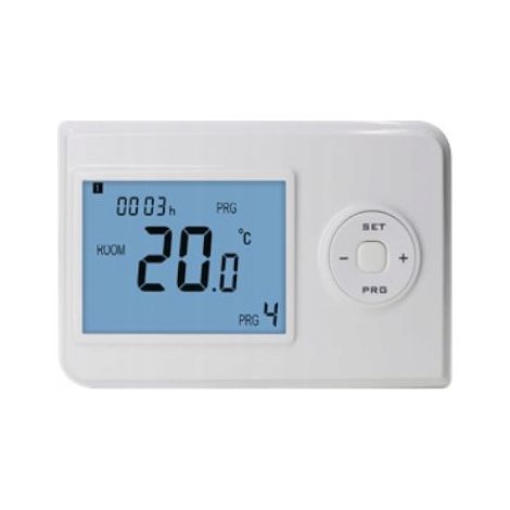 Termoregolatore di temperatura, termostato ambiente, controller per caldaia, forno, LCD (1/5)