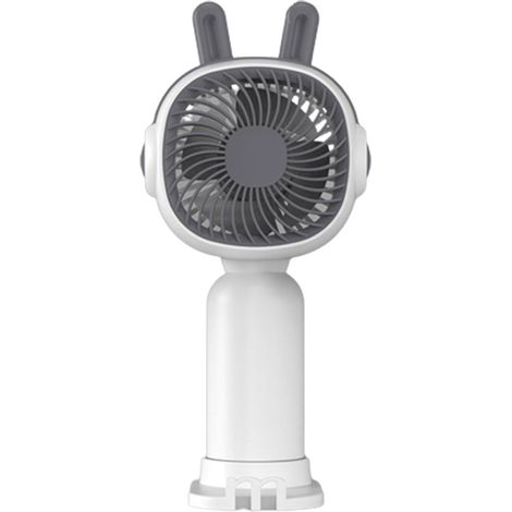 1 Mini ventilateur, USB, rechargeable, plastique, bureau, voyage, extérieur (1/5)