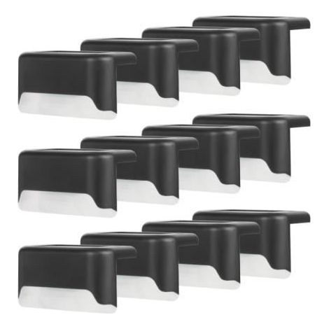 Solarlampen - 12er Pack - LED - Warmweißes Licht - Modernes Design - Für den Außenbereich