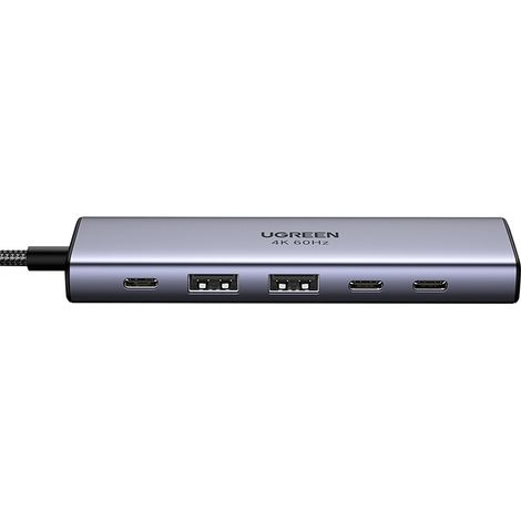 Hub USB-C Ugreen CM511, HDMI 4K 60Hz, 2x USB 3.2, 2x USB-C 3.2, PD