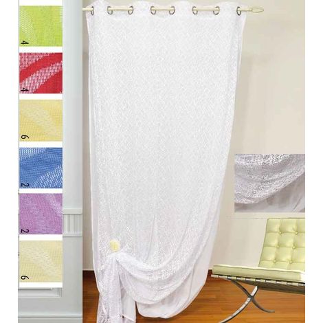 Tenda per interni Arredamento Casa larissa 140 x 290 cm Vari Colori