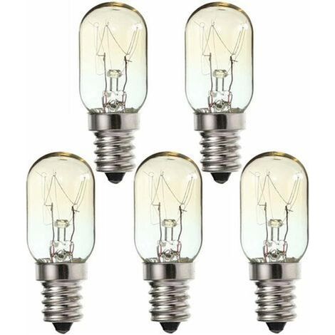 E14 LED-lampa, 5-pack E12S 120V 10W Skruvljus, Skruvljus 2700K, E14 Symaskinslampa (1/3)