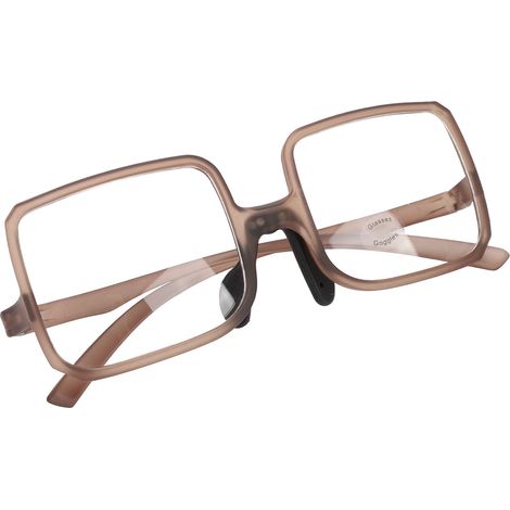 Lunettes de billard TR90 avec plaquettes nasales ajustables, large champ de vision, légères, pour les sports de billard, compatibles avec les lunettes pour myopes, marron (1/5)