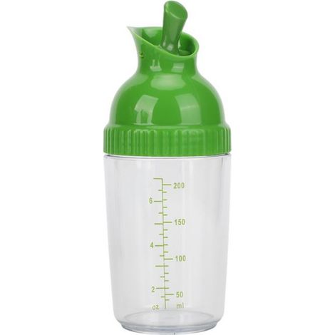 Shaker à Vinaigrette 200ml Pot de Vinaigrette Anti Fuite Sans BPA avec Couvercle pour Cuisine (1/4)