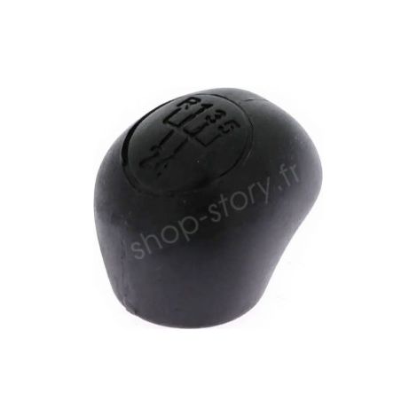 Pommeau de levier de vitesse noir pour véhicules Peugeot, Citroën et Fiat (1/5)