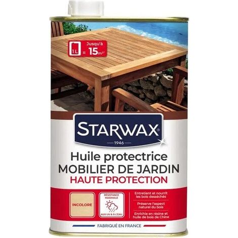 Olio Protettivo Teak e Legno Esotico 1l - Starwax