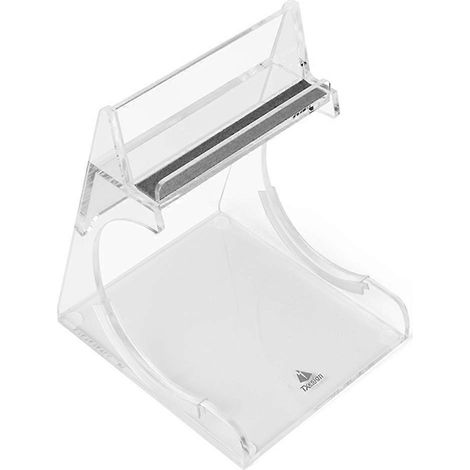 Tragbarer Schutzständer für JBL Charge 5/6/5 Wi-Fi-Lautsprecher, mit Handyhalterung und Ablagefach für den Schreibtisch (schwarz). (1/5)