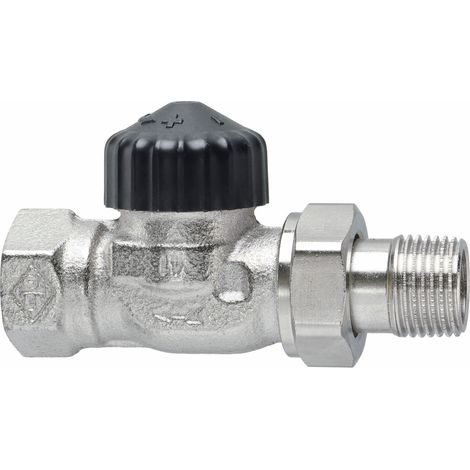 Vanne thermostatique IMI Heimeier, partie inférieure, sens de circulation inversé, passage 3/8 (1/2)