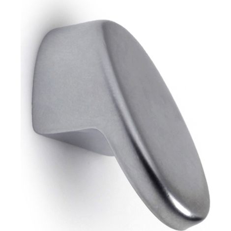 Bouton de meuble  Style contemporain  Fabriqué en Zamac  Fini chromé mat  Mesures 311620mm  Système de fixation vissé  Comprend des vis M4  2 unités - talla