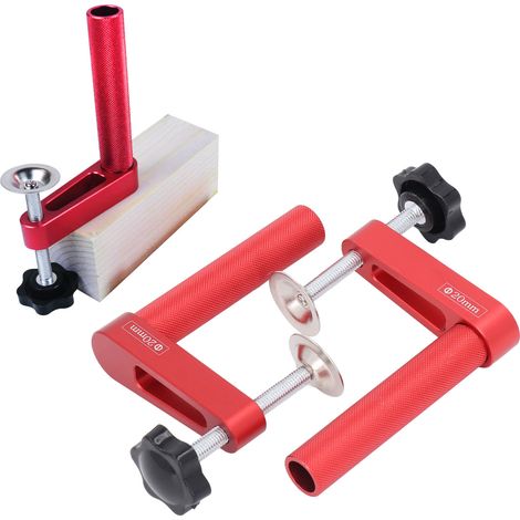 Schnellspannzwinge für die Holzbearbeitung (20 mm), Tischdruckplatte, Spannzwinge, manuelles Spannzubehör aus Aluminiumlegierung, Heimwerkerwerkzeug für die Werkbank (1/5)