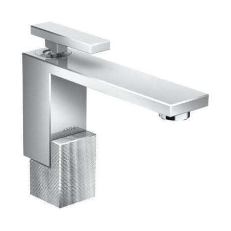Mitigeur de lavabo HG 130 Axor Edge, finition diamant, chrom (1/5)