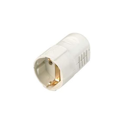 REV 0512110777 Schutzkontaktkupplung Kunststoff 250 V Weiß IP20 (1/2)