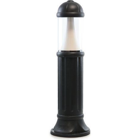 Baliza SAURO IP55 GX53 LED T2 10W 1190lm/1290lm/1210lm CRI80 3000K/4000K/6500K 800mm Negro (1/2)