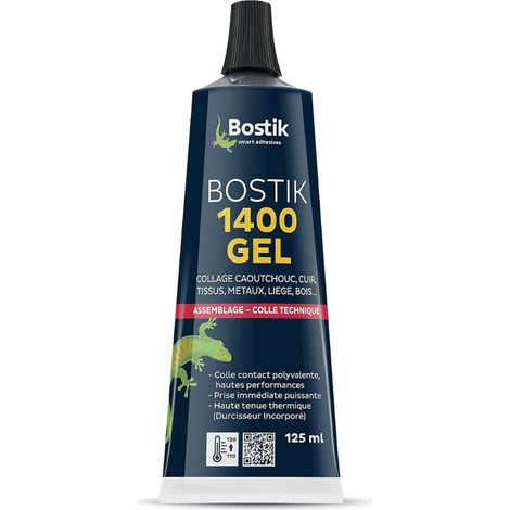 BOSTIK colla a contatto 1400 gel - Tubo da 125 g - 30504070