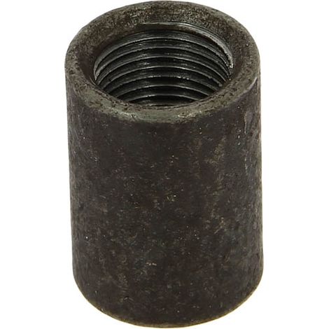 Manchon acier noir égal 26mm pour bobine taraudé cylindrique Femelle 3/8