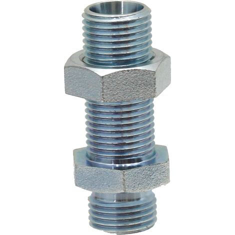 Connettore passaparete diritto 6L M12x1.5 L=48mm 500bar (1/3)