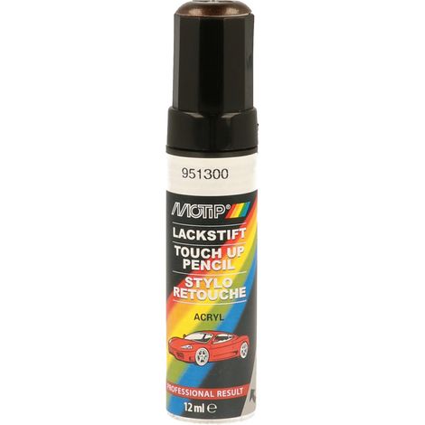 PINCEAU RETOUCHE KOMPAKT 951300 MARRON METALLISE 12ML MOTIP