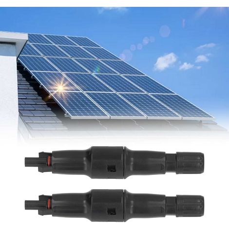 2 MC4 1500V Solar-Photovoltaik-Steckverbinder mit integrierter Sicherung (30A) (1/5)