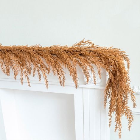 Guirlande Automnale Artificielle - Pin de Norfold Synthétique - Décoration Intérieure Extérieure pour Thanksgiving Hiver - 180 cm - 1 Pièce (1/5)