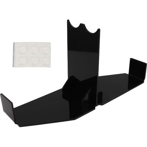 Présentoir pour sabre laser, support de bureau en acrylique avec patin antidérapant, noir. (1/5)