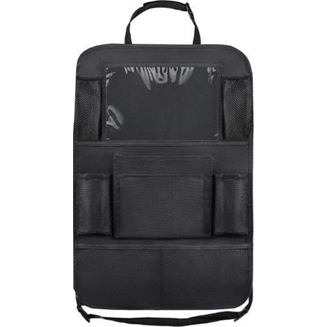 Organizer impermeabile per seggiolino auto, nero (1/5)