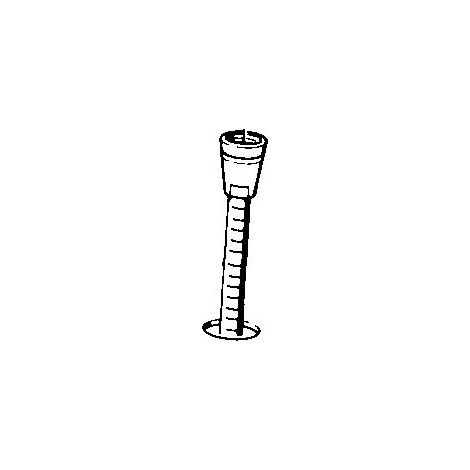 Hansa Schlauch 59910174 Länge 1750mm, 1/2" Chrom