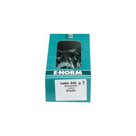 Presillas, galvanizadas de caliente, paquetes pequeños autoservicio, 2,0 x 20 (Por 40) (1/2)