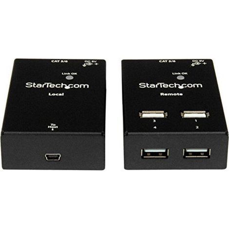 StarTech.com Prolunga/Extender USB 2.0 a 4 porte via Cat5 o Cat6 - Estensore USB2.0 via cavo Cat5/Cat6 fino a 40m (1/5)