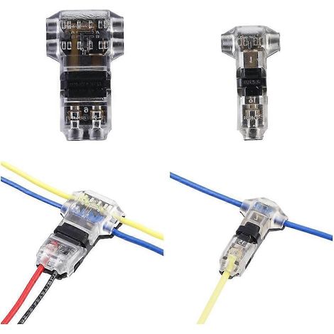 Connecteurs de fils en T pour fils de calibre 14-18 AWG (1/5)