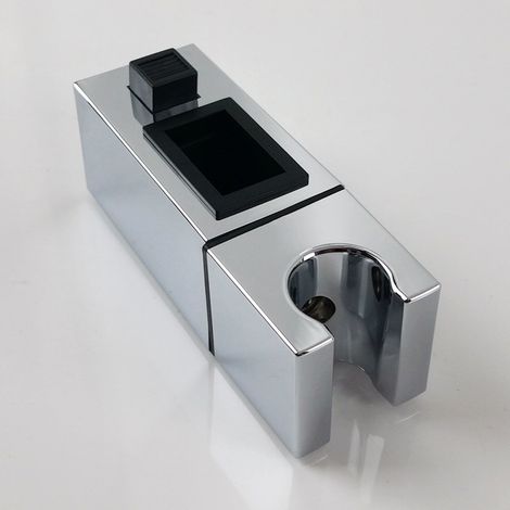 Support de douche carré 30 x 15 mm pour pommeau de douche (1/3)