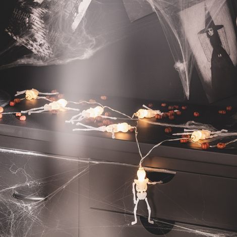 Lichterkette Halloween Funktioniert mit Batterien 10 LEDs (1/4)
