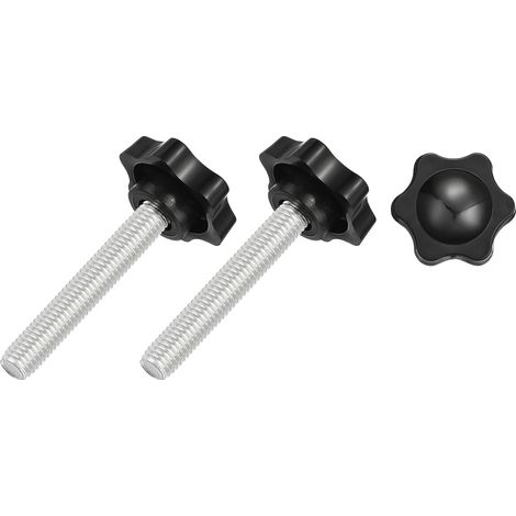 3 Pièces Bouton de Serrage M10x60mm Poignée de Serrage Hexagonale (1/5)