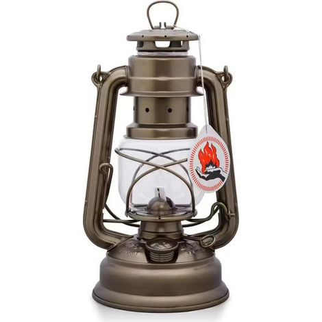 Lanterna a Petrolio Feuerhand Baby Special 276 Bronzo - 276-BRONZE (1/3)