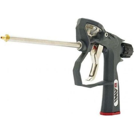 Ani, Pistola per Schiuma Poliuretanica Qualitum, Con Protezione Grilletto, Adattatore Universale (1/3)