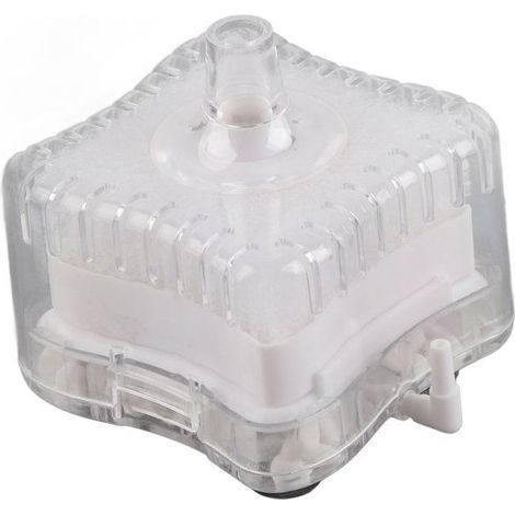 Filtre biochimique – 3-en-1 sans électricité – nano aquarium 8 cm blanc
