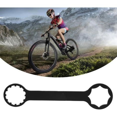 Outil de réparation de fourche avant de vélo - Blanc - VTT - Compatible SR Suntour XCR/XCM (1/4)