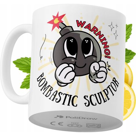 Lustige Tasse für Bildhauer – Kaffee- oder Teetasse mit witzigem Textdesign – Ideal für Geburtstage, Namenstage, Feiertage und besondere Anlässe. Hochwertige Tasse für Zuhause, Büro und Arbeit. Farbe:
