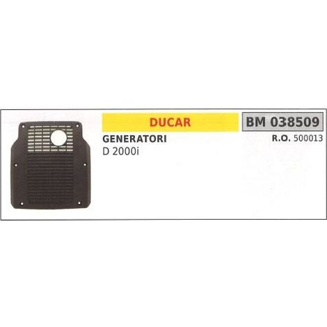 Scocca Marmitta DUCAR generatore D 2000i 038509
