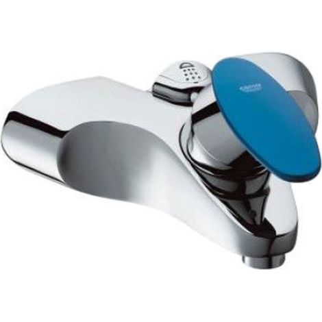 Miscelatore monocomando per vasca-doccia con maniglia turchese Taron 33524IN0